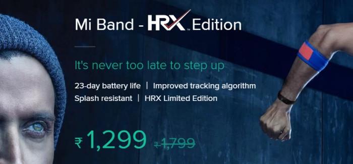 Mi Band HRX Edition
