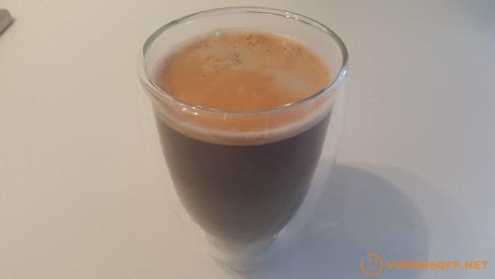 Готовый к употреблению кофе Лунго