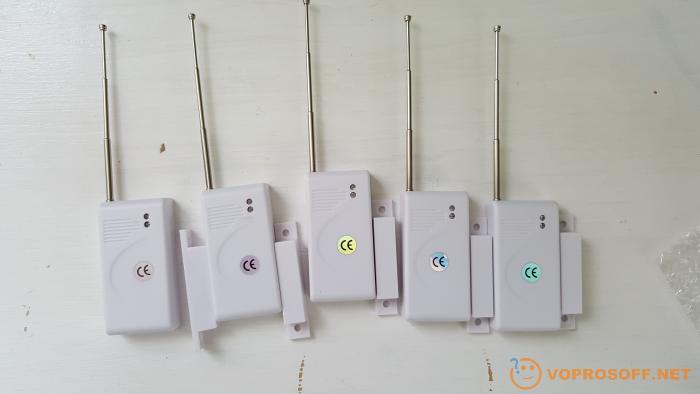 Программирование беспроводного датчика для GSM сигнализации